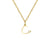 Minimalist Classic Style Solid Color 201 Stainless Steel Pendant Necklace