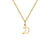 Minimalist Classic Style Solid Color 201 Stainless Steel Pendant Necklace