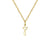 Minimalist Classic Style Solid Color 201 Stainless Steel Pendant Necklace