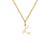 Minimalist Classic Style Solid Color 201 Stainless Steel Pendant Necklace