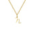 Minimalist Classic Style Solid Color 201 Stainless Steel Pendant Necklace