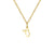 Minimalist Classic Style Solid Color 201 Stainless Steel Pendant Necklace