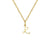 Minimalist Classic Style Solid Color 201 Stainless Steel Pendant Necklace