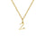 Minimalist Classic Style Solid Color 201 Stainless Steel Pendant Necklace