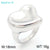 Basic Classic Style Commute Heart Shape Solid Color 304 Stainless Steel 18K Gold Plated Rings In Bulk