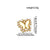 1 Piece 16 * 17Mm 18*13Mm 19 * 20Mm Copper Pearl Zircon 18K Gold Plated Cross Star Heart Shape Polished Pendant