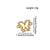 1 Piece 16 * 17Mm 18*13Mm 19 * 20Mm Copper Pearl Zircon 18K Gold Plated Cross Star Heart Shape Polished Pendant