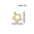1 Piece 16 * 17Mm 18*13Mm 19 * 20Mm Copper Pearl Zircon 18K Gold Plated Cross Star Heart Shape Polished Pendant