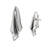 1 Pair Basic Minimalist Classic Style Geometric Solid Color Plating 304 Stainless Steel 18K Gold Plated Ear Studs