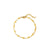 Minimalist Commute Solid Color 304 Stainless Steel None 18K Gold Plated Bracelets Necklace