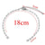 5 Pieces 304 Stainless Steel Gold Plated Solid Color Chain