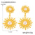 1 Pair Casual Retro Round Heart Shape Flower Plating Inlay 304 Stainless Steel Artificial Pearls 18K Gold Plated Drop Earrings