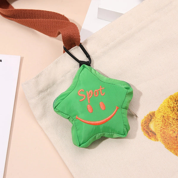 Unisex Letter Polyester Zipper Coin Purses