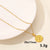 304 Stainless Steel Casual Minimalist Plating Sun Star Moon Pendant Necklace