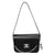 Women'S Pu Leather Solid Color Basic Classic Style Flip Cover Shoulder Bag Crossbody Bag