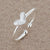 Copper Sweet Minimalist Heart Shape Open Rings