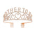 Women'S Elegant Crown Alloy Inlay Rhinestones Crown