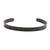 Minimalist C Shape Bamboo Joint Solid Color Titanium Steel Cuff Bracelets Bangle In Bulk