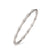Minimalist C Shape Bamboo Joint Solid Color Titanium Steel Cuff Bracelets Bangle In Bulk
