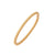 Minimalist C Shape Bamboo Joint Solid Color Titanium Steel Cuff Bracelets Bangle In Bulk