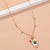 Elegant Sweet Flower Resin Copper Resin Pendant Necklace
