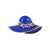 3 Pieces Modern Style Classic Style Animal Hat Devil'S Eye Alloy Inlay Rhinestones Unisex Corsage Brooches Collar Pin