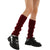 Women'S Fashion Stripe Solid Color Acrylic Jacquard Over The Knee Socks