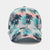 Women'S Minimalist Classic Style Color Block Printing Curved Eaves Baseball Cap
