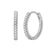 1 Pair Ig Style Minimalist Geometric Inlay Copper Zircon Gold Plated Earrings