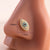 1 Piece Nose Rings & Studs Casual French Style Korean Style Eye Fish 316L Stainless Steel  Copper Inlay Zircon Nose Rings & Studs