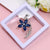 Basic Modern Style Classic Style Pin Animal Flower Alloy Plating Inlay Artificial Pearls Rhinestones Women'S Brooches
