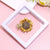 Basic Modern Style Classic Style Pin Animal Flower Alloy Plating Inlay Artificial Pearls Rhinestones Women'S Brooches