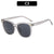 Casual Minimalist Solid Color Ac Square Full Frame Women'S Sunglasses