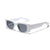 Y2K Modern Style Streetwear Geometric Pc Square Full Frame Women'S Sunglasses