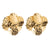 1 Pair Casual Vacation Flower Inlay Alloy Rhinestones Gold Plated Silver Plated Ear Studs