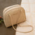 Women'S Medium Pu Leather Solid Color Basic Classic Style Square Zipper Crossbody Bag