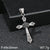 1 Piece 304 Stainless Steel Cross Egypt Pendant