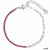 Modern Style Artistic Geometric 304 Stainless Steel Zircon 16K Gold Plated White Gold Plated Gold Plated Inlay Bracelets Anklet