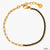 Modern Style Artistic Geometric 304 Stainless Steel Zircon 16K Gold Plated White Gold Plated Gold Plated Inlay Bracelets Anklet