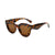 Vacation Commute Solid Color Pc Round Frame Full Frame Women'S Sunglasses