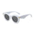 Vacation Commute Solid Color Pc Round Frame Full Frame Women'S Sunglasses