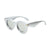 Vacation Commute Solid Color Pc Round Frame Full Frame Women'S Sunglasses