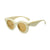 Vacation Commute Solid Color Pc Round Frame Full Frame Women'S Sunglasses