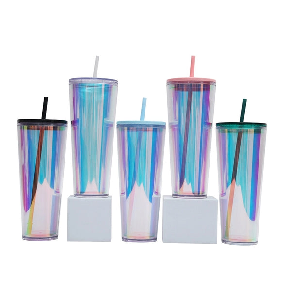 Vacation Solid Color Plastic Water Bottles 1 Piece