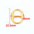 1 Piece 16.5*16.5Mm 16.5*21.5Mm 18*22.5Mm Hole 1~1.9Mm Hole 2~2.9Mm 304 Stainless Steel 18K Gold Plated Moon Heart Shape Solid Color Jewelry Accessories Pendant