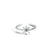 Brass 14K Gold Plated White Gold Plated Plating Flower Daisy Open Rings