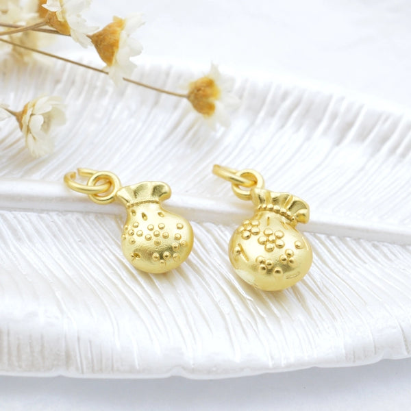 100 Pcs/Package Alloy Solid Color Pendant