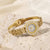 Elegant Solid Color Quartz Women'S Watches
