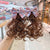 Children'S Wig Headwear Baby New Year Curly Hair Cards Cute Little Girl'S Bow Hairpin Girls' New Year Hair Accessories