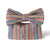 Women'S Straw Bow Knot Elegant Square Zipper Clutch Bag